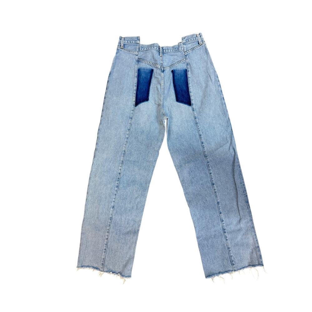 AGOLDE Pieced Angled Jean in Matrix EUC Size 32 Revolve $238 MSRP - Picture 7 of 10